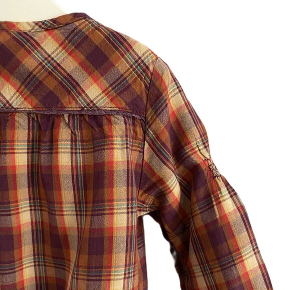 Mexx Plaid Shirt with Lace Bib size 18-24 Months - Picture 7 of 8